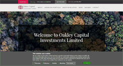 Desktop Screenshot of oakleycapitalinvestments.com